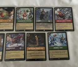 Disney Lorcana Winterspell 11 Card Lot Super Rare Rare Common Uncommon Non Foil - Image 3