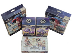 Disney Lorcana Fabled Bundle: Booster Box, Gift Set (x2), Starter Set (x2) - Image 1