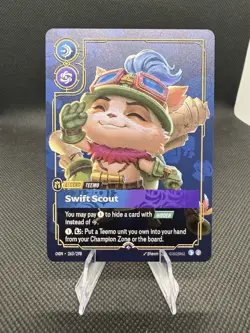Riftbound Teemo METAL Card Prize Wall Exclusive Promo (1 of 35) - Image 1