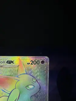 Espeon GX (Secret) Rainbow Rare Pokemon TCG SM Base Set Card 152/149 - Image 4