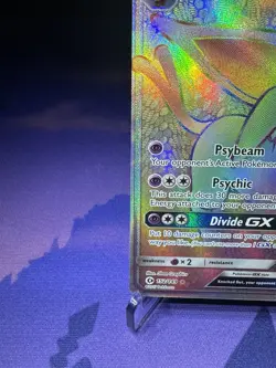 Espeon GX (Secret) Rainbow Rare Pokemon TCG SM Base Set Card 152/149 - Image 5