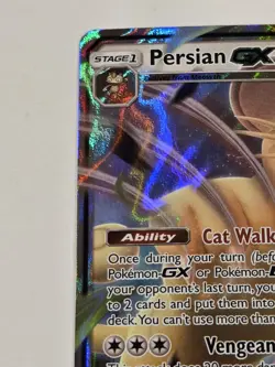 Pokemon Persian GX 149/214 Sm-Unbroken Bonds Ultra Rare Full Art Holo Card - Image 4