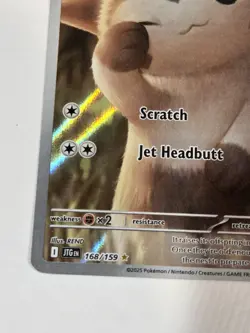 Furret 168/159 Journey Together Illustration Rare Pokemon Card NM Full Art 🦫 - Image 3