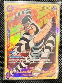 Mr. 2 Bon Clay Bentham English One Piece Card Game SEC EB01-061 PRB-02 - Image 1