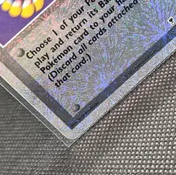 Pokemon TCG Scoop Up Trainer Card 104/110 Reverse Holo Legendary Collection - Image 4