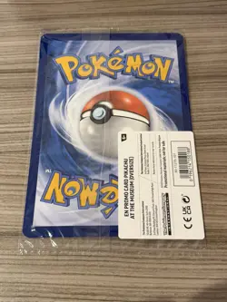 Pikachu At The Museum | Jumbo Card | Natural History Museum | Brand New Sealed - Image 2