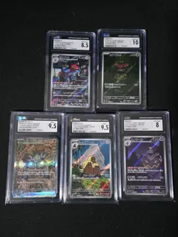 Pokemon CGC Graded Lot of 5 Slab Cards - Image 1