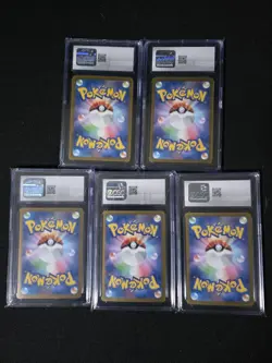 Pokemon CGC Graded Lot of 5 Slab Cards - Image 2