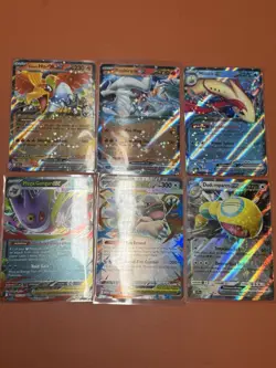 Pokemon TCG - Mega Evolution EX 6 Card Lot - Mega Gengar, Kangaskhan - Holos - Image 1