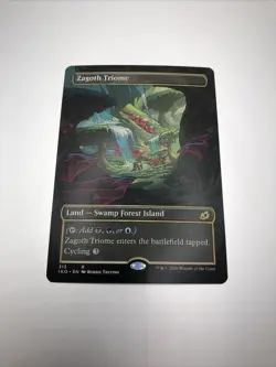 Zagoth Triome Showcase Ikoria: Lair of Behemoths MTG Magic The Gathering MINT - Image 1