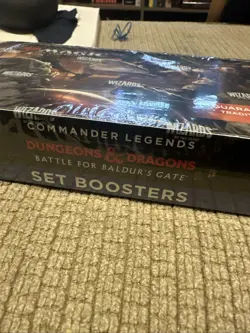 MTG Commander Legends Battle for Baldur’s Gate Set Booster Box Brand New Sealed 195166181363 - Image 5