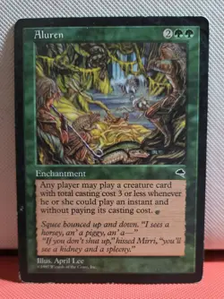 Aluren MP to HP MTG Tempest Reserved List - please read description - Image 1