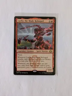 MtG Laelia, The Blade Reforged Modern Horizons 3 MH3 R 0281 Magic Gathering - Image 1