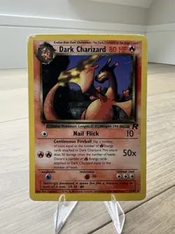 Pokemon TCG Dark Charizard Team Rocket 21/82 Non-Holo Rare - Image 1