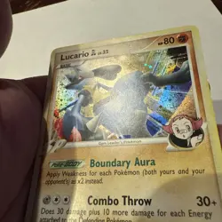 Lucario GL 8/111 Holo Rising Rivals - Pokemon Card - LP - Image 3