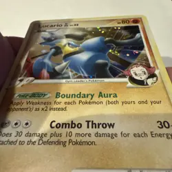 Lucario GL 8/111 Holo Rising Rivals - Pokemon Card - LP - Image 4