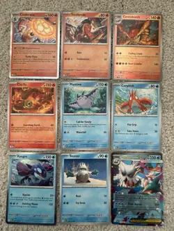 Complete Base Set 132/132 Mega Evolutions Pokemon Cards - Image 4