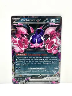 Pokemon TCG Pecharunt ex 039/064 Sv: Shrouded Fable Double Rare Holo - NM - Image 1