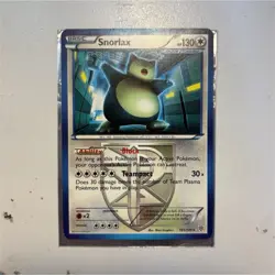 Pokemon Snorlax 101/135 Plasma Storm Team Plasma Rare Regular Card LP - Image 1