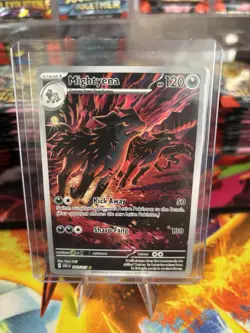 Pokemon TCG Ascended Heroes Mightyena 243/217 IR English NM Pack Fresh - Image 1