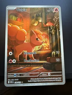 Pokemon Vulpix 138/132 NM Mega Evolution - Image 1