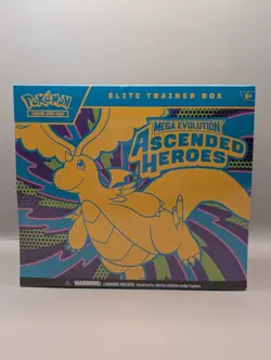 Mega Evolution: Ascended Heroes Elite Trainer Box ETB | Pokemon Trading Cards - Image 1