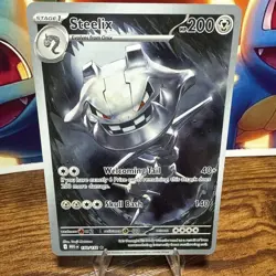Pokemon TCG Steelix Full Art 150/132 Pack to Sleeve Free Shipping NM Rare - Image 1