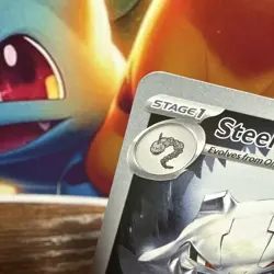 Pokemon TCG Steelix Full Art 150/132 Pack to Sleeve Free Shipping NM Rare - Image 2