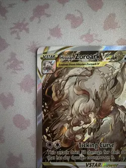 Pokemon Hisuian Zoroark VSTAR (Galarian Gallery) Ultra Rare Crown Zenith GG56/GG - Image 2