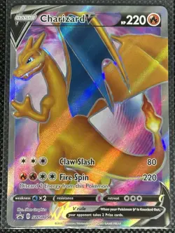 Charizard V Full Art SWSH050 Promo Ultra Rare Pokemon TCG NM - Mint - Image 1