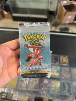 *Pack Art Set of 4* Pokemon Aquapolis Booster Pack Sealed Unweighed 2003 WOTC - Image 5