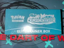 Pokemon TCG: Sun & Moon Crimson Invasion Elite Trainer Box Sealed 728192524684 - Image 3