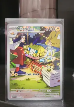 Charjabug 169/162 Illustration Rare Pokemon TCG SV05: Temporal Forces - Image 1
