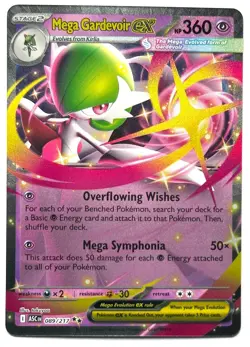 Mega Gardevoir ex 089/217 - Pokemon TCG - Ascended Heroes Double Rare Holo - Image 1