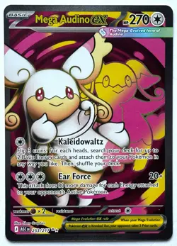 Mega Audino ex 253/217 - Pokemon TCG - Ascended Heroes Ultra Rare Holo - Image 1