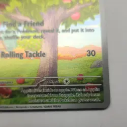 Pokemon Applin 185/167 Sv06: Twilight Masquerade Illustration Rare Holo 40 HP - Image 4