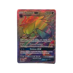 Pokemon TCG Zoroark GX Secret Rare Holo Shining Legends 77/73 2017 HP210 - Image 1