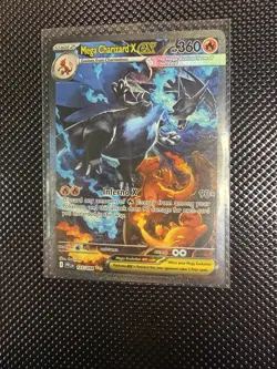 Mega Charizard X ex 125/094 Phantasmal Flames SIR (English) Pokemon TCG NM/M - Image 1