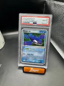 Pokemon PSA 10 GEM MINT Kyogre ex 95/100 Crystal Guardians Holo 2006 - Image 1