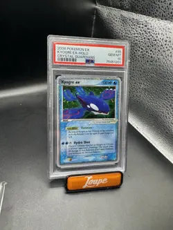 Pokemon PSA 10 GEM MINT Kyogre ex 95/100 Crystal Guardians Holo 2006 - Image 3