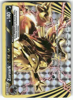 Zoroark BREAK XY - BREAKthrough Rare BREAK,Holo Pokemon Lightly played - Image 1