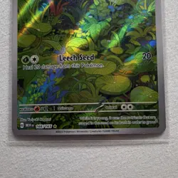 Pokemon Bulbasaur Illustration Rare Full Art Holo Scarlet & Violet 151 166/165 - Image 4