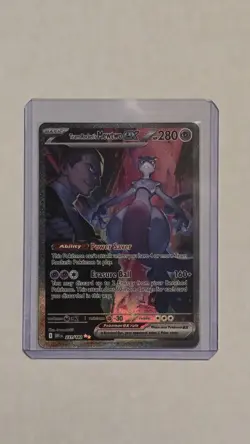 Pokemon TCG Team Rockets Mewtwo EX 231/182 Full Art Destined Rivals English - Image 4