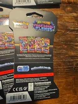 Pokemon TCG PHANTASMAL FLAMES Sleeved Booster Packs New Sealed Lot of 12 Packs - Image 4
