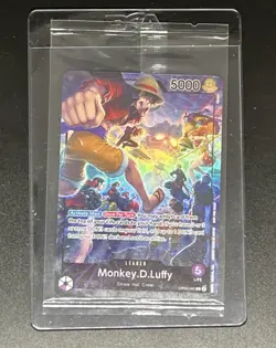 2024 One Piece Monkey D. Luffy PSA Magazine Promo OP05-060 - Image 1