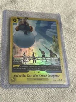 You're the One Who Should Disappear OP06-115 PRB-02 [Parallel] One Piece English - Image 1