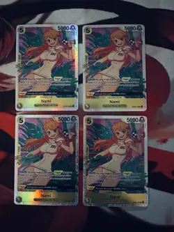 OPTCG Two Legends (OP08-106) — Nami — Set Of 4 - Image 1