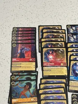 Disney Lorcana Whispers in the Well Super Rare LOT MINT Non-Foil - Image 2