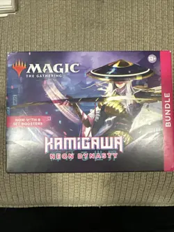 Magic The Gathering Kamigawa Neon Dynasty Bundle - New Sealed 195166103143 - Image 1