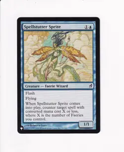 MTG MAGIC THE GATHERING REPRINT RP SPELLSTUTTER SPRITE - Image 1